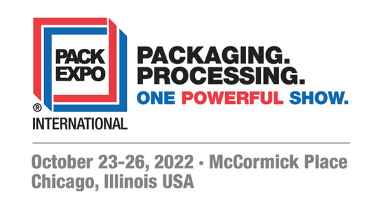 Come and visit us at Pack Expo Chicago
