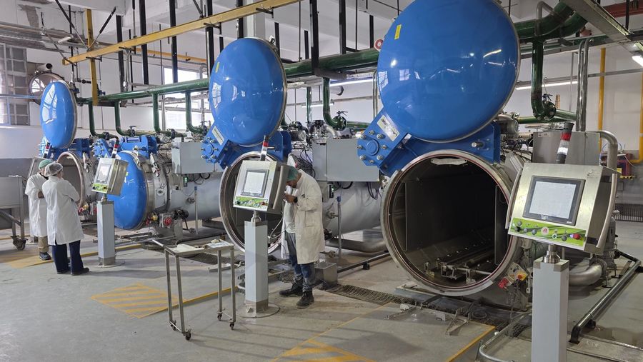 Nouvelle installation chez un producteur de thon